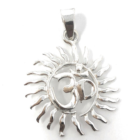 925 OM Silver Pendant (Design 5) - PAAIE