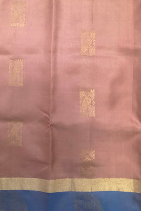 Silk Mark Certified Designer Pure Bangalori Silk Saree (D 26) - PAAIE
