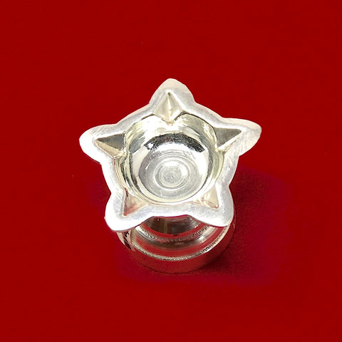 925 Silver Panchmukhi Diya (Design 12) - PAAIE