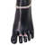 Silver Adjustable Toe Rings Pair (Design 9) - PAAIE