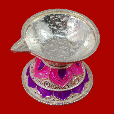 925  Silver Designer Diya (Design 18) - PAAIE