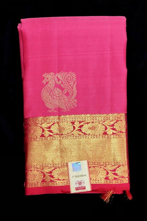Silk Mark Certified Designer Pure Kanjivaram Silk Saree (D15) - PAAIE