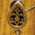 Designer Black Meenakari Gold Jhumki - PAAIE