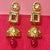 Gold Plated Kundan Earrings (Design 39) - PAAIE