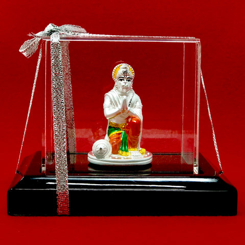 999 Pure Silver Hanuman Ji Idol - PAAIE