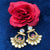 Ruby Gold Plated Designer Kundan Necklace Set - PAAIE