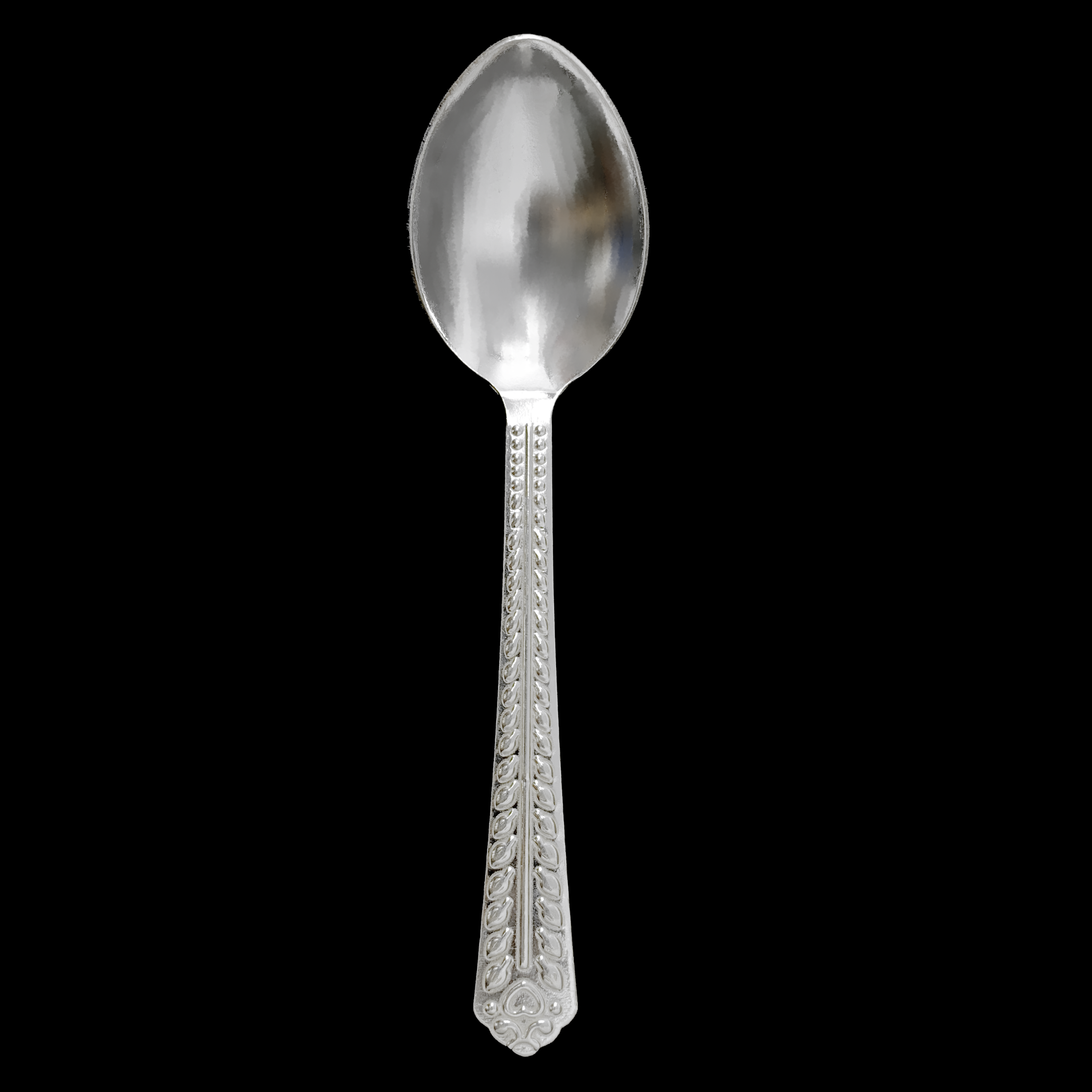925 Solid Silver Designer Spoon (Design 1)– PAAIE