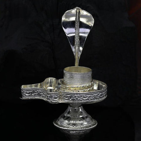 925 Silver Shivling Abhishekam Set - PAAIE