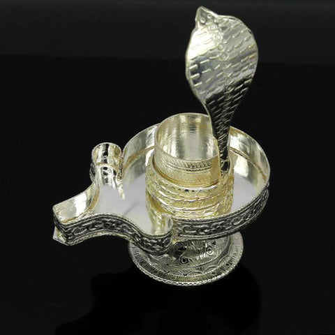 925 Silver Shivling Abhishekam Set - PAAIE