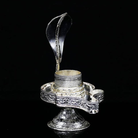 925 Silver Shivling Abhishekam Set - PAAIE