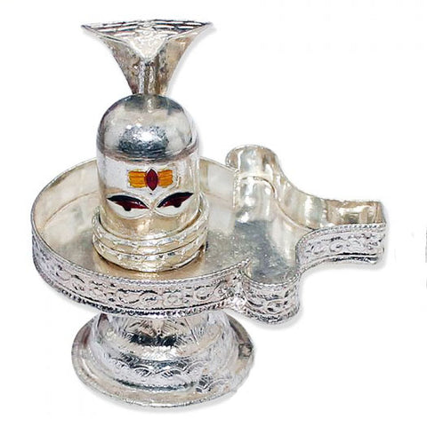 925 Silver Shivling Abhishekam Set - PAAIE