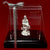 999 Pure Silver Sai Baba Idol in Rectangular Base - PAAIE