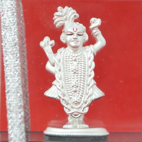 999 Pure Silver Shreenath Ji Idol - PAAIE