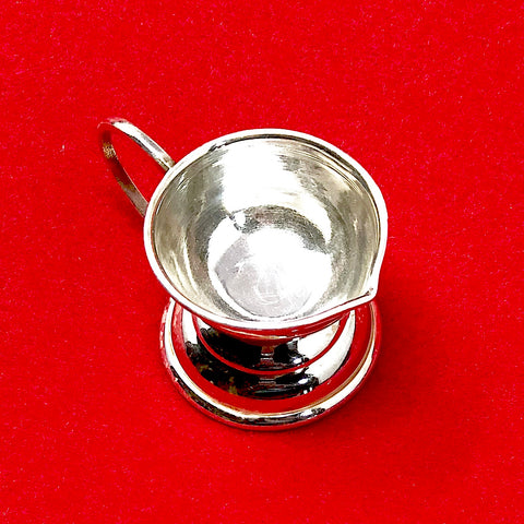 925 Silver Handle Diya (Design 9) - PAAIE