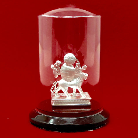 999 Pure Silver Small Durga Mata Idol - PAAIE