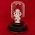 999 Pure Silver Small Ganesha Idol in Circular Base - PAAIE