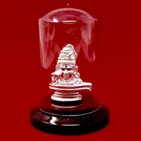 999 Pure Silver Small Shiv Ji Idol - PAAIE
