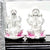 999 Pure Silver Small Ganesha and Lakshmi Idol - PAAIE