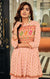 Designer Peach Color Suit with Sharara & Dupatta in Georgette (K624)