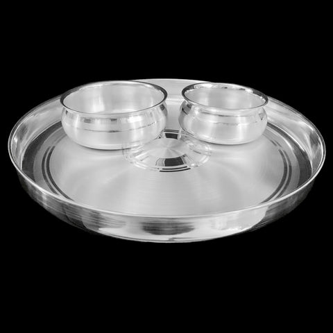 925 Solid Silver Dinner Set (Design 9) - PAAIE