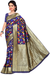 Indigo Geometric Designer Saree - PAAIE