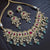 Ahmedabadi Kundan Choker Necklace Set With Beautiful Earring (2) - PAAIE