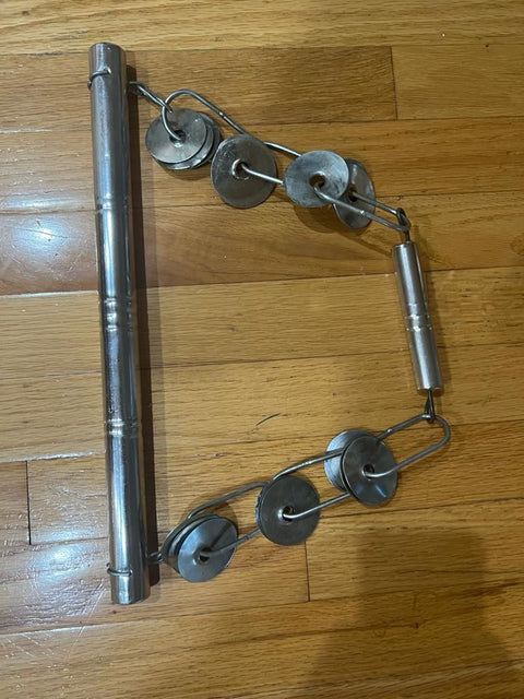 Lezim - musical instrument with jingling cymbals