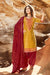 Silk Cotton Suit With Patiala Salwar and Fancy Dupatta (101) - PAAIE