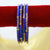 Eye-catching Blue Glass Bangles Set with Stone Work for Girls & Women (Design 33) - PAAIE