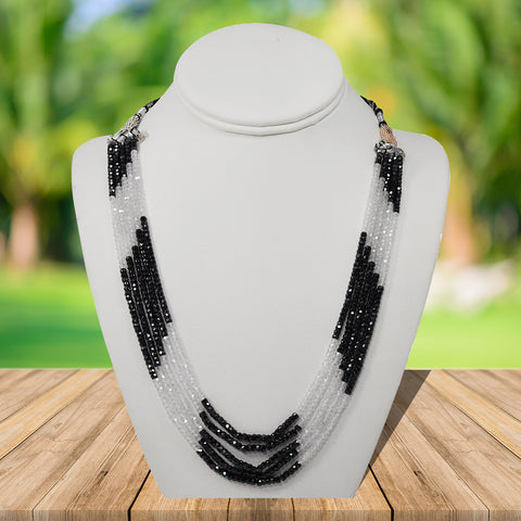 Cubic Zirconia Necklace (Design 31) - PAAIE