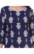 Indian Ethnic Navy Blue Color Kurti (K112) - PAAIE