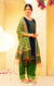 Silk Cotton Suit With Patiala Salwar and Fancy Dupatta in Blue Color (K58) - PAAIE