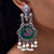 Traditional Style Oxidized Earrings with Pearl for Casual Party (E91) - PAAIE