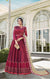 Traditional Designer Gown with Dupatta In Modern Style (Mehroon) (K48) - PAAIE