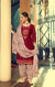 Silk Cotton Suit With Patiala Salwar and Fancy Dupatta in Red (K36) - PAAIE