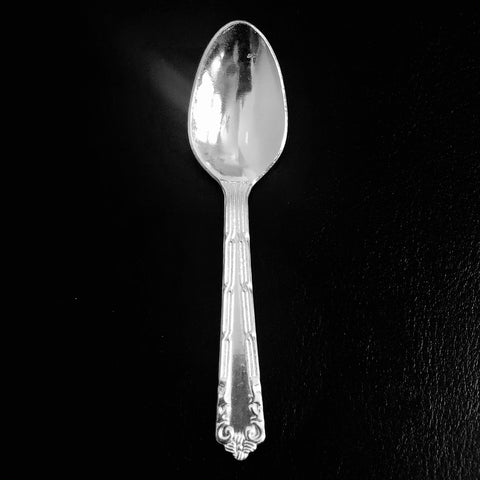 925 Solid Silver Baby Size Designer Spoon - PAAIE