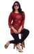 Extraordinary Maroon Color Indian Ethnic Kurti For Casual Wear (K631)