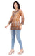 Extraordinary Brown Color Indian Ethnic Kurti For Casual Wear (K637)