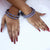 Majesty Navy Blue Glass Bangles Set with Stone Work for Girls & Women (Design 44) - PAAIE